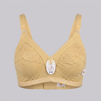 Soft Cotton Net Bra